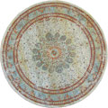 Morocco Medallion Round Rugs 700 Cotton Tukuaz