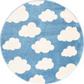 Bambino Round Modern Cloud Rugs 15924-360