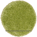 Darwin Shaggy Round Rug 118 Green Green