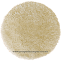 Darwin Shaggy Round Rug 272 Bone Bone