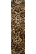 Alpi Floral Hallway Runner Rug 2587A Fume