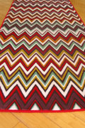 Infinity Hallway Runner Rug 4102X Brown D.Lilac