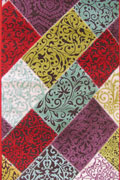 Infinity Hallway Runner Rug 4137X Brown L. Yellow