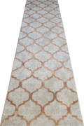 Loft Trellis Hallway Runner Rugs 6039A Oranj