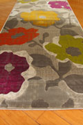 Luna Hallway Runner Rug 4251X Beige L. Brown