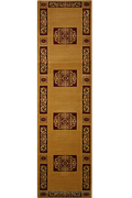 Maacoo Medallion Hallway Runner Rug 850 Beige
