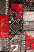 Patchworks Abstract Hallway Runner Rug 2676-RS