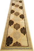 Romeo Hallway Runner Rug 1806C Cream