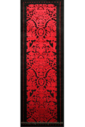 Romeo Hallway Runner Rug 9707A Black