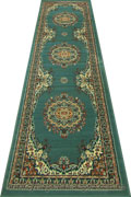 Bello Traditional Hallway Runner Rugs 99 Blue