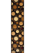 Hawaii Hallway Runner Rug 2364 Black