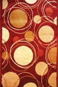 Hawaii Hallway Runner Rug 2364 Red