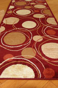 Hawaii Hallway Runner Rug 2364 Red