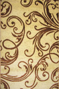 Hawaii Hallway Runner Rug 2366 Cream