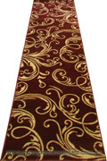 Hawaii Hallway Runner Rug 2366 Red