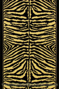 Khalaf Africa Zebra Hallway Runner Rug 275-785D