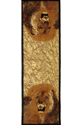 Khalaf Africa Lion Hallway Runner Rug 430-785X