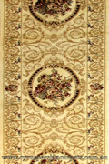 Rovigo Hallway Runner Rug 3528A Cream Cream