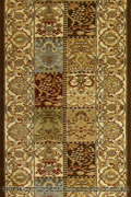 Rovigo Hallway Runner Rug 3810D Brown Brown