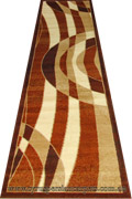 Rovigo Hallway Runner Rug 4181B Cream Rose