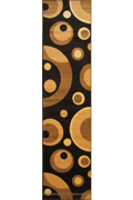 Sahra Hallway Runner Rug 2137-B44 Black