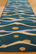 Sahra Hallway Runner Rug 2163-P30 Navy