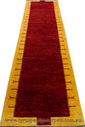 Gabbeh Tolidi Hand Knotted Wool Hallway Runner Rug