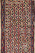 Moud Hand Knotted Wool Hallway Runner Rug