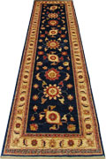 Tolidi Hand Knotted Wool Hallway Runner Rug