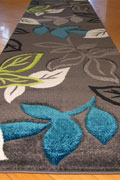 Como Hallway Runner Rug 3480 Antheracite