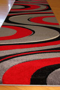 Como Hallway Runner Rug 3842 Gray 01