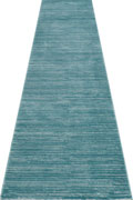 Domenico Modern Hallway Runner Rugs B066A Blue Blue