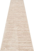 Domenico Modern Hallway Runner Rugs B066A White White