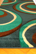 Nevada Hallway Runner Rug 8923A D. Turkuaz L. Turkuaz