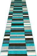Nevada Hallway Runner Rugs 8922 L.Turkuaz D.Turkuaz