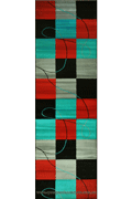 Surf Hallway Runner Rug 2580RS