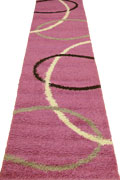 Stella Abstract Shaggy Hallway Runner Rug 1133A-KLI-KLI