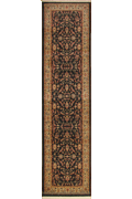 Dallas Hallway Runner Rug 7982D D.Grey Cream