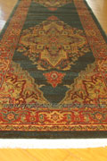 Dallas Hallway Runner Rug 8788A D.Blue Red
