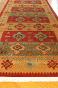 Dallas Hallway Runner Rug 8790A Red Yellow