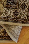 San Diego Traditional Hallway Runner Rugs 2222A Cream Cream
