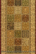 Hereke Hallway Runner Rug Bakht Red