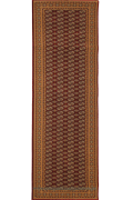 Hereke Hallway Runner Rug Buhara Red