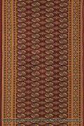 Hereke Hallway Runner Rug Buhara Red