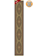 Melbourne Mahi Hallway Runner Rug 87034A D. Blue