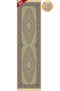 Melbourne Mahi Persian Hallway Runner Rug 87034A Walnut