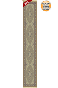 Melbourne Mahi Persian Hallway Runner Rug 87034A Walnut