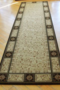 Milano Traditional Border Hallway Runner Rugs 165B