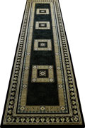 Milano Traditional Medallion Hallway Runner Rugs 376B