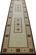 Milano Traditional Medallion Hallway Runner Rugs 520H
